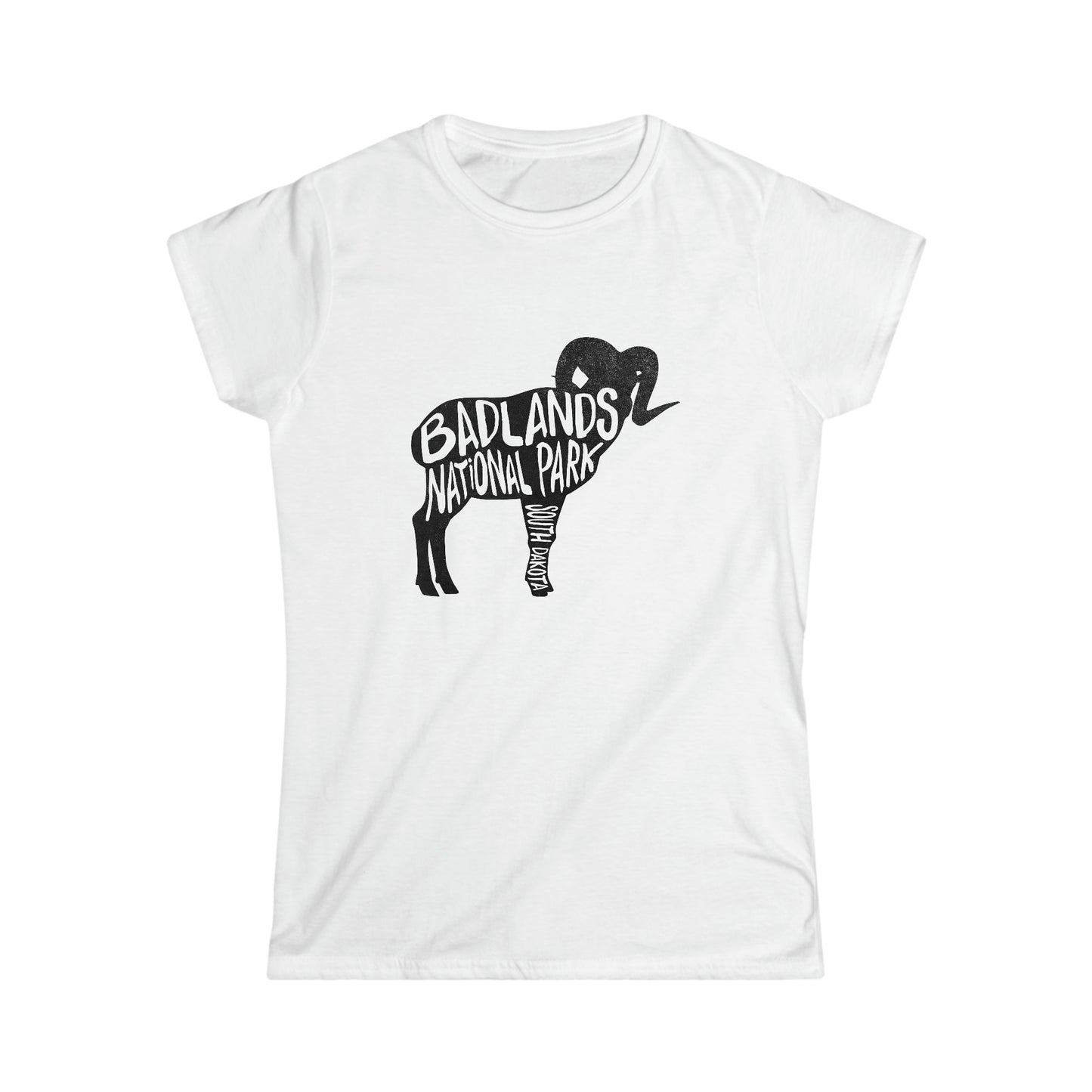 Badlands National Park Women's T-Shirt - Bighorn Sheep