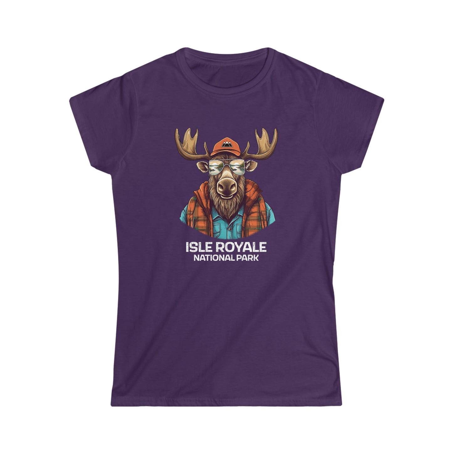 Isle Royale National Park Women's T-Shirt - Cool Moose
