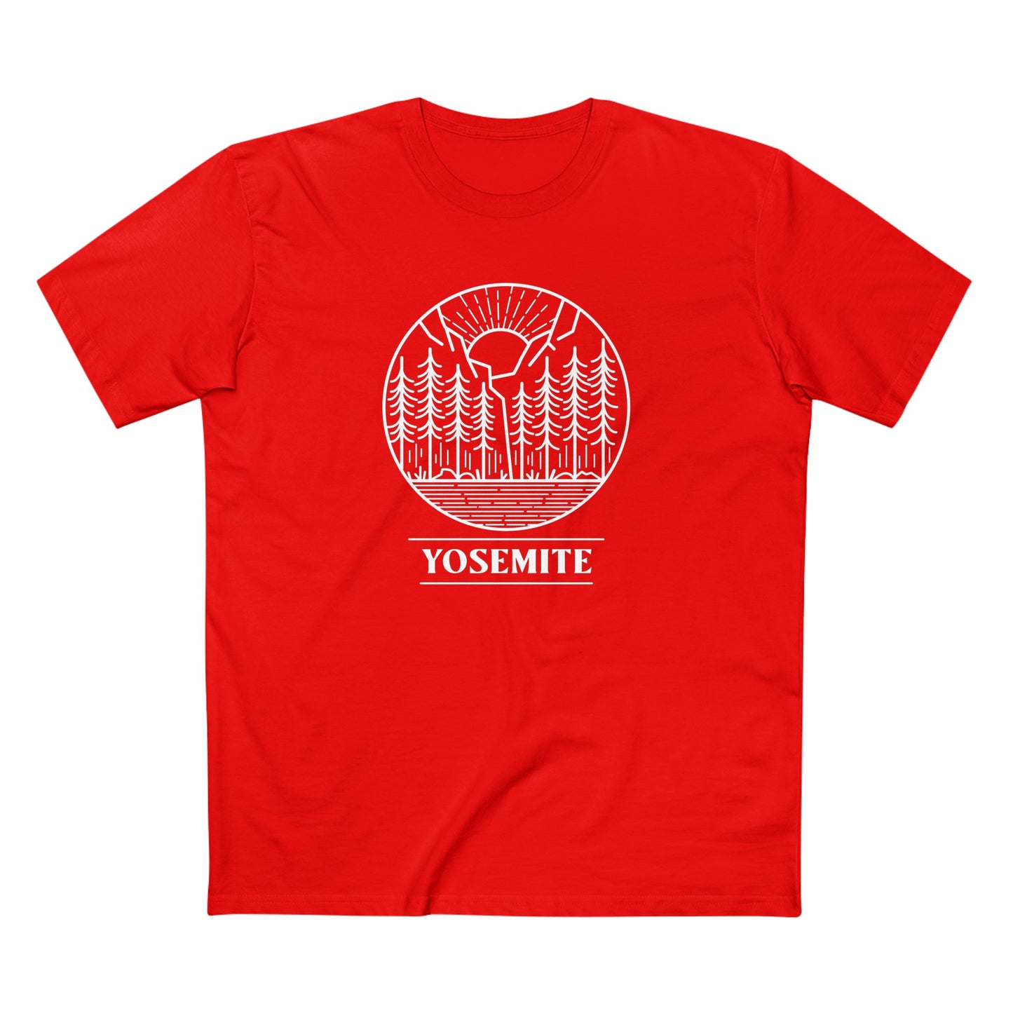 Yosemite National Park T-Shirt Sunrise Graphic