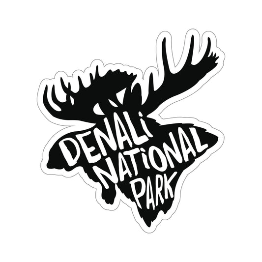 Denali National Park Sticker - Moose