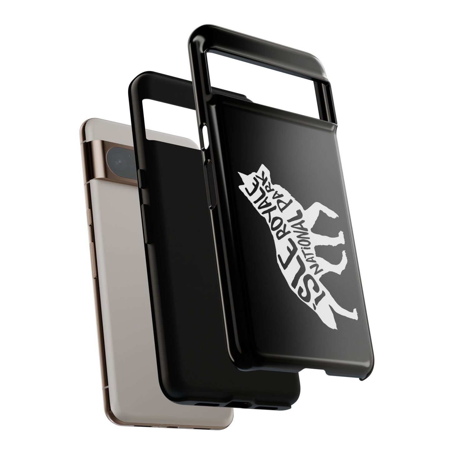 Isle Royale National Park Phone Case - Wolf Design