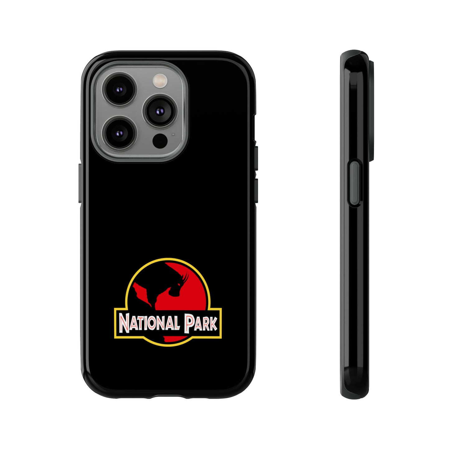 Mountain Goat National Park Phone Case - Parody Logo