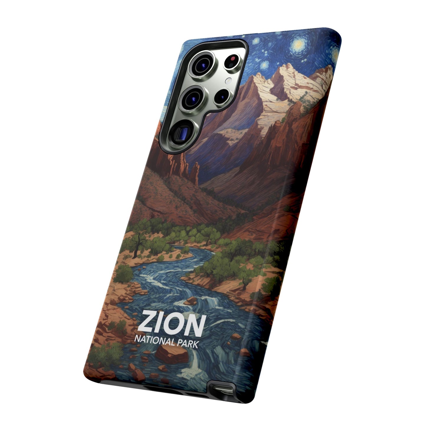 Zion National Park Phone Case - Starry Night