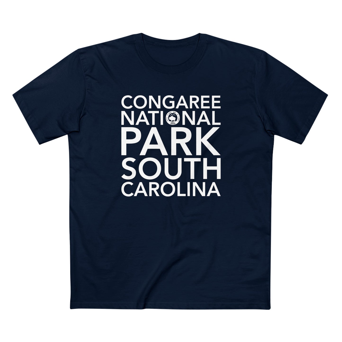Congaree National Park T-Shirt Block Text