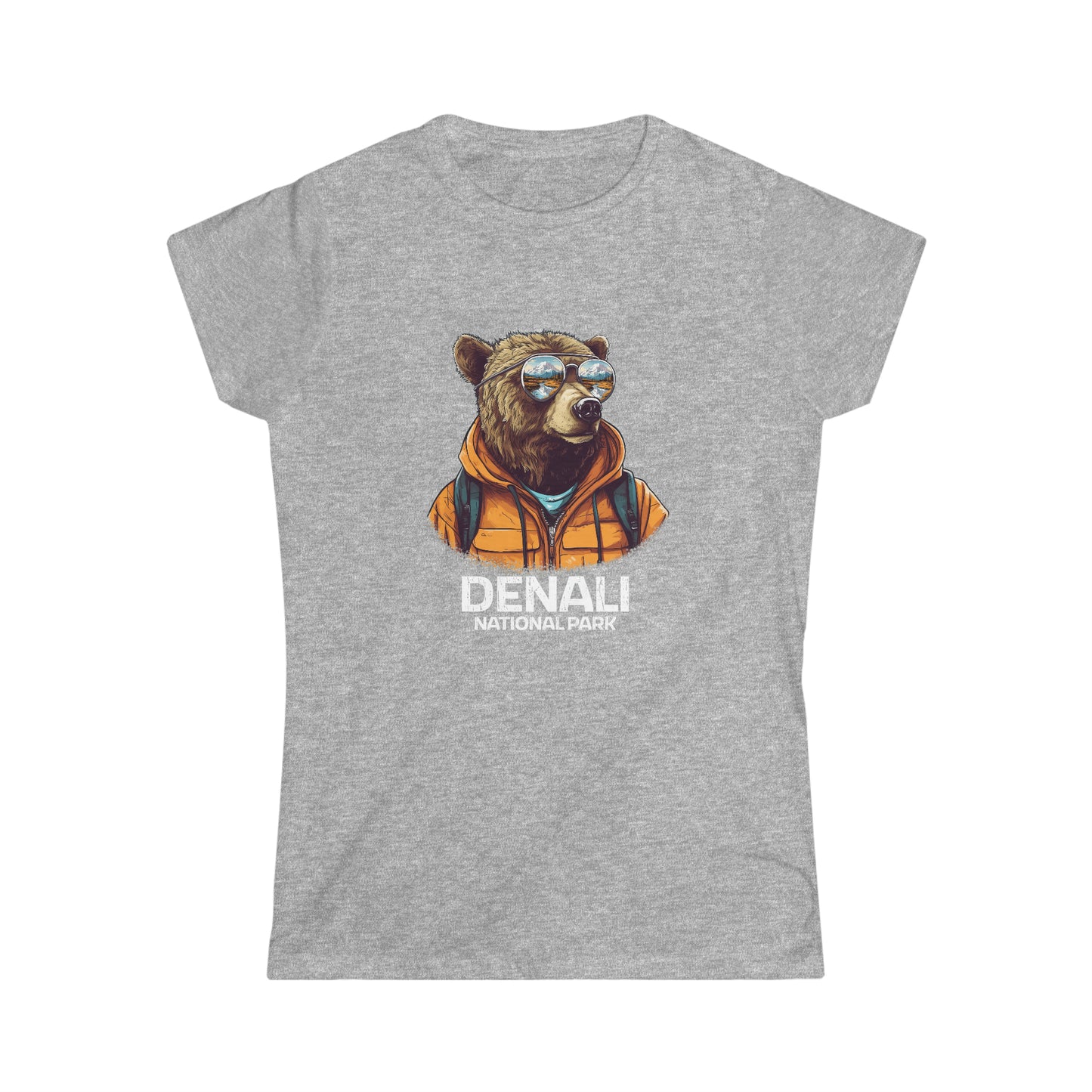 Denali National Park Women's T-Shirt - Cool Grizzly Bear