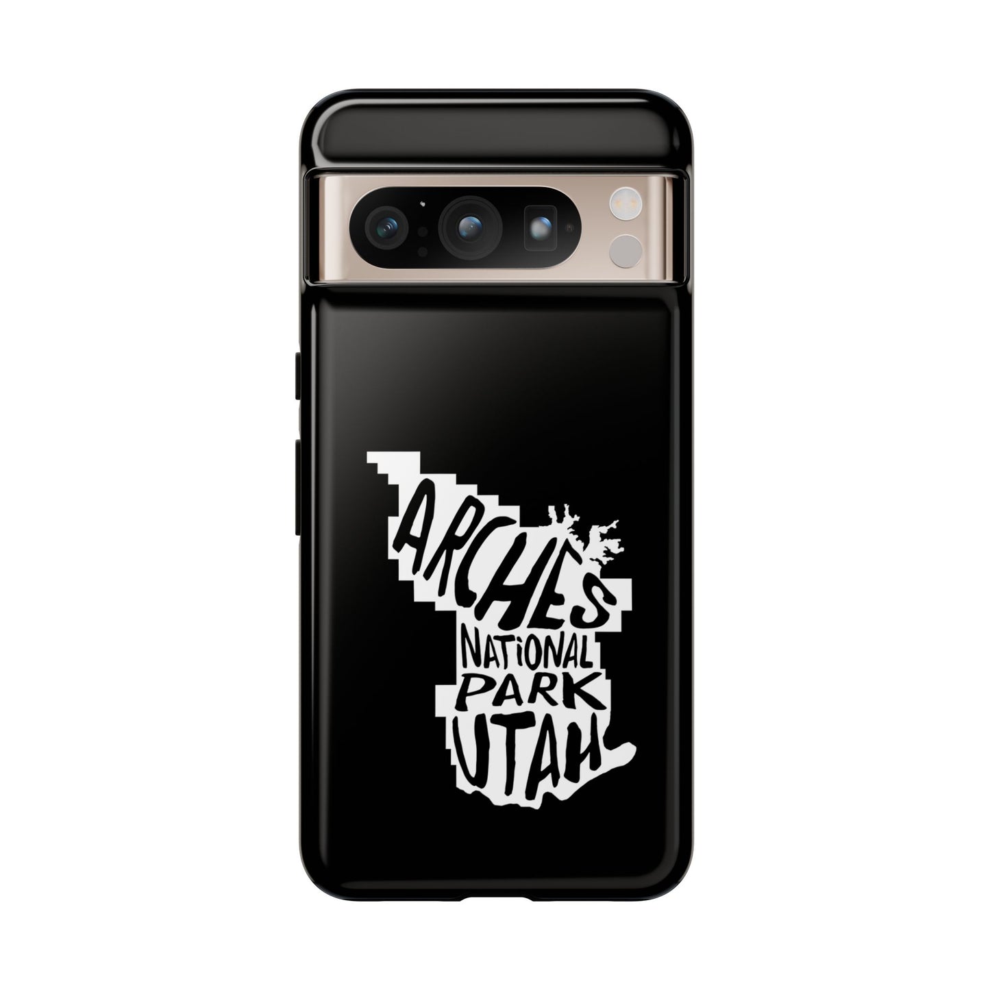 Arches National Park iPhone Case - Map Design