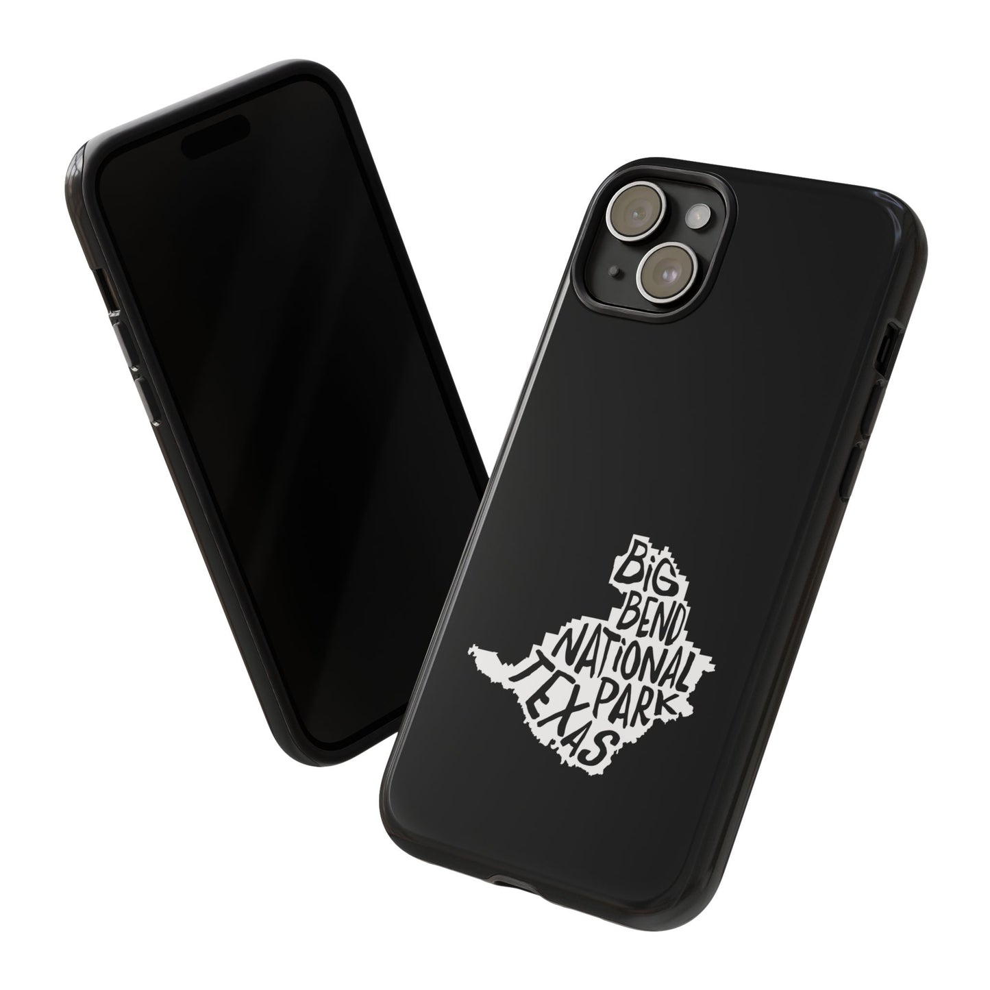 Big Bend National Park Phone Case - Map Design