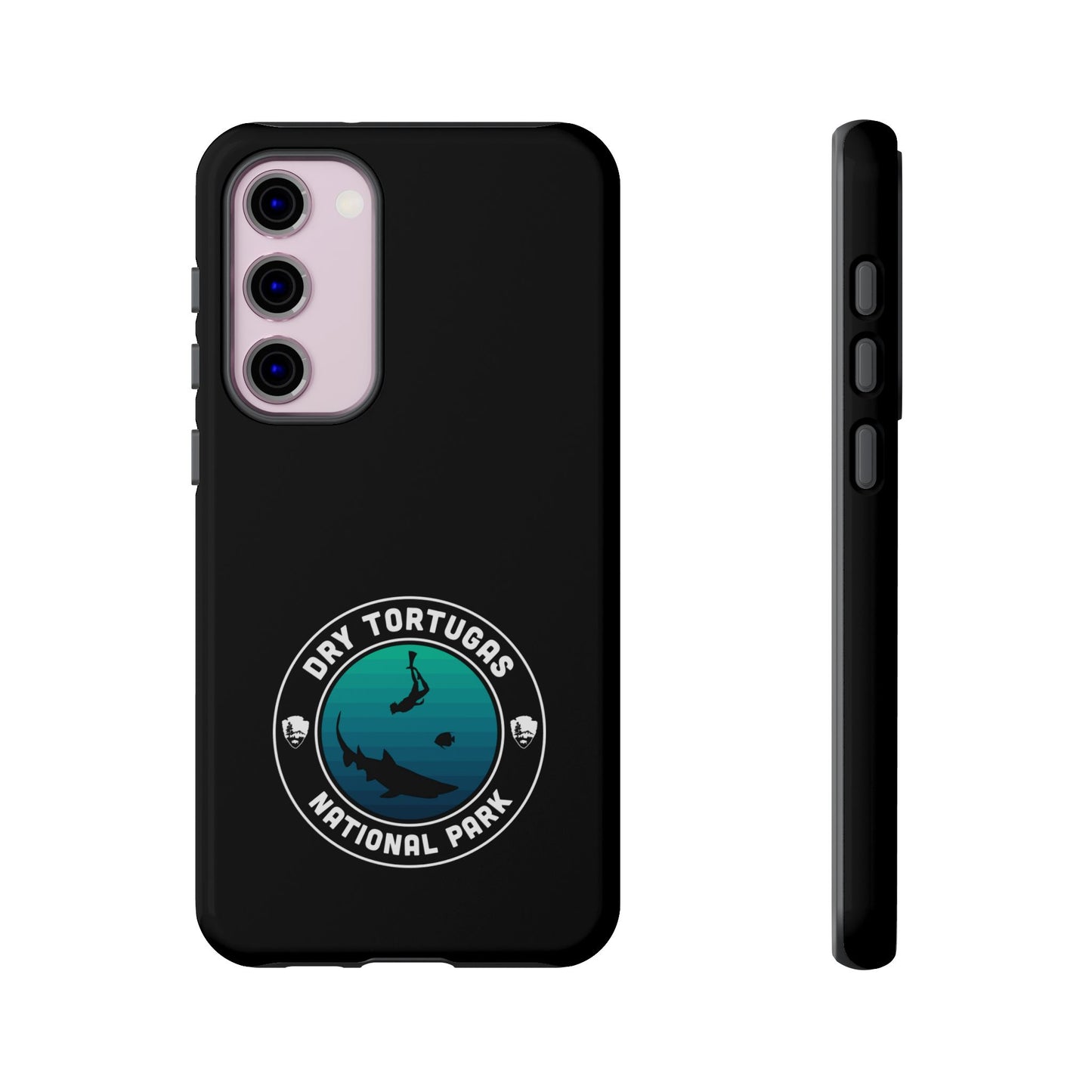 Dry Tortugas National Park Phone Case - Round Emblem Design