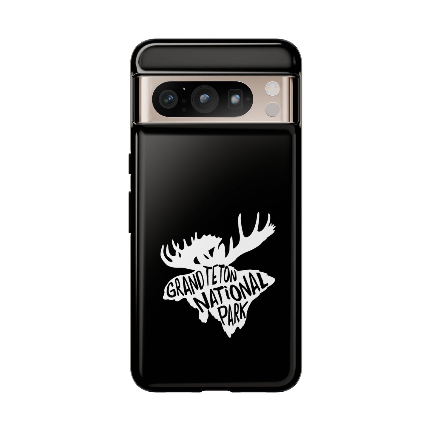 Grand Teton National Park Phone Case - Moose Design
