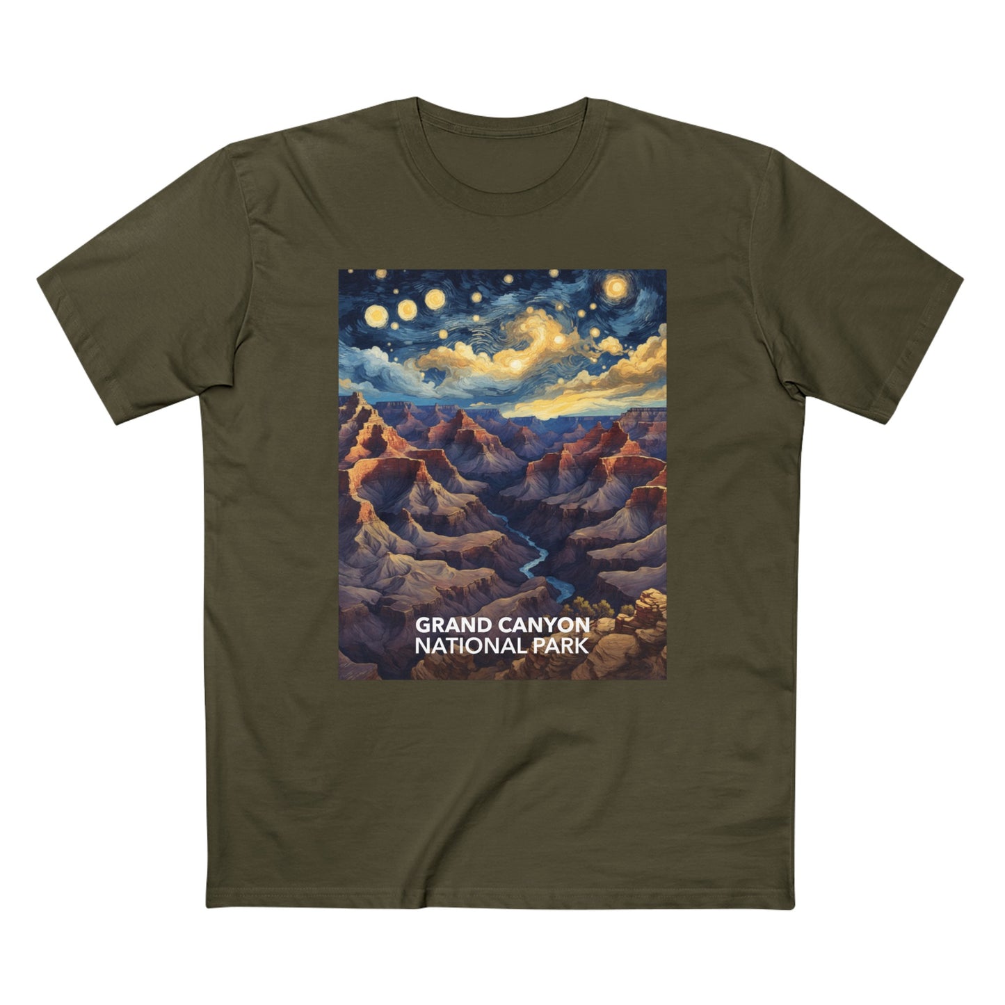 Grand Canyon National Park T-Shirt - The Starry Night