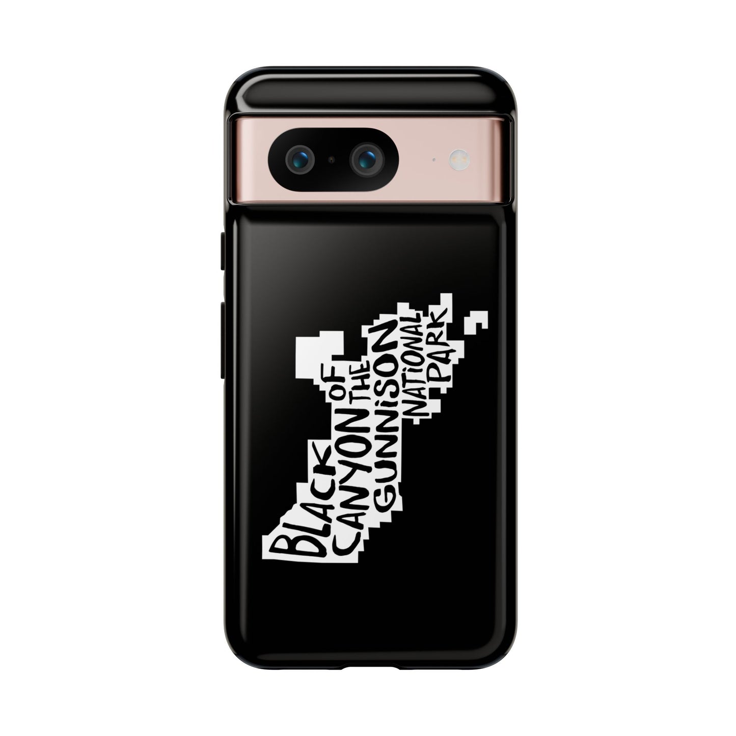 Black Canyon of the Gunnison National Park Phone Case - Map Design