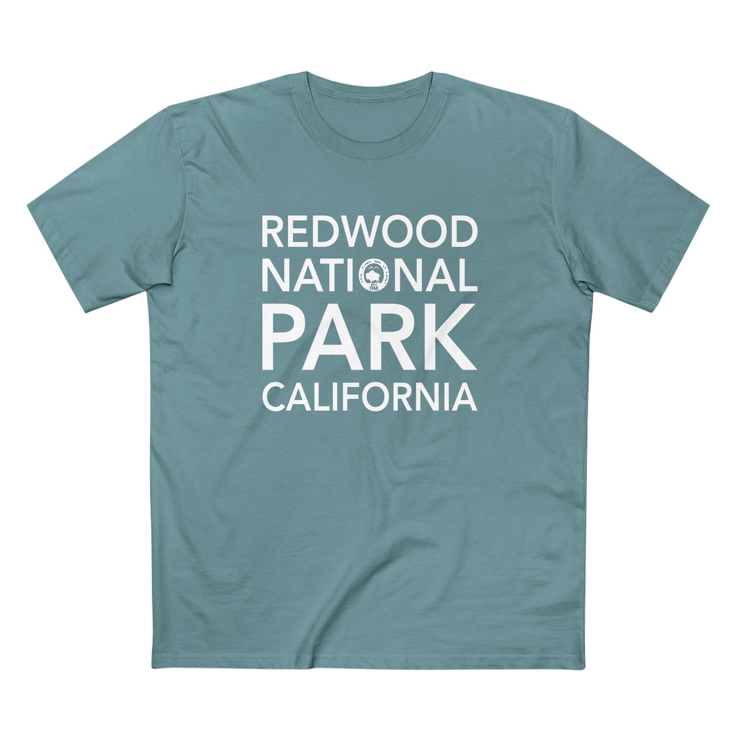 Redwood National Park T-Shirt Block Text