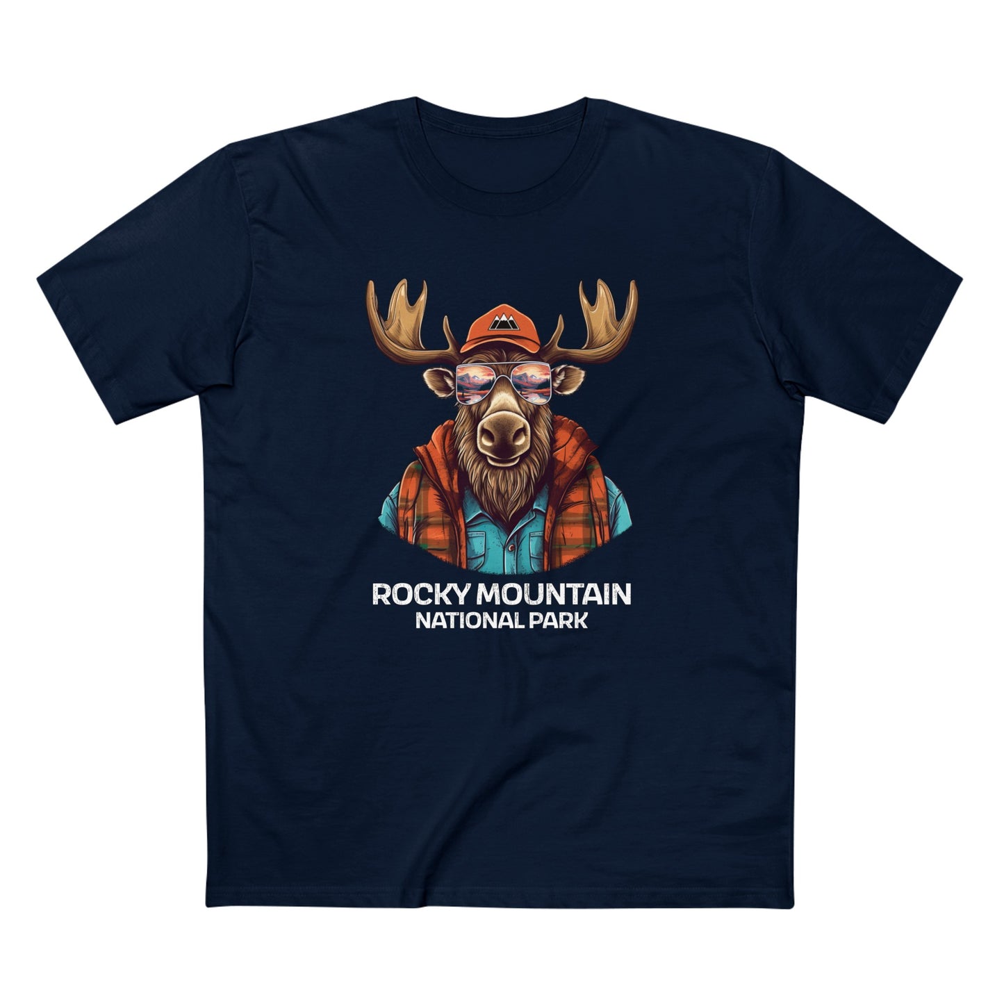 Rocky Mountain National Park T-Shirt - Cool Moose