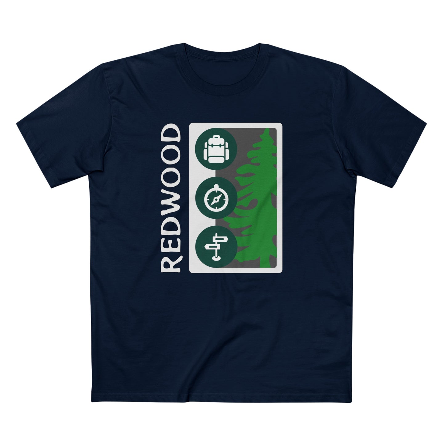 Redwood National Park T-Shirt Tree Graphic