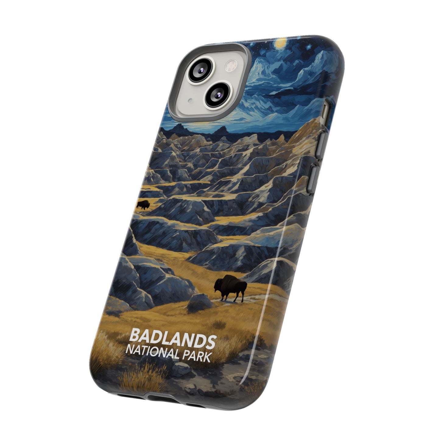 Badlands National Park Phone Case - Starry Night