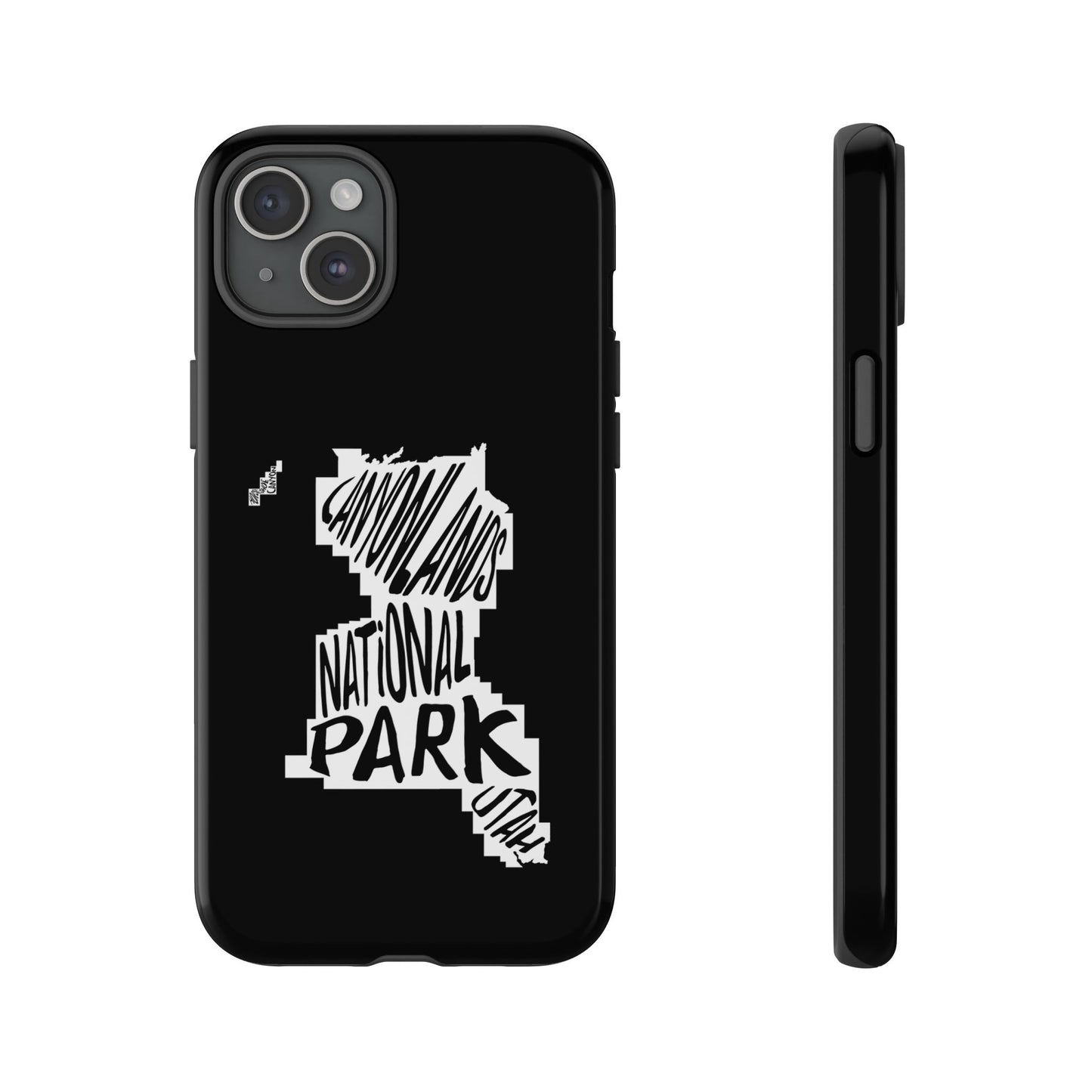 Canyonlands National Park Phone Case - Map Design