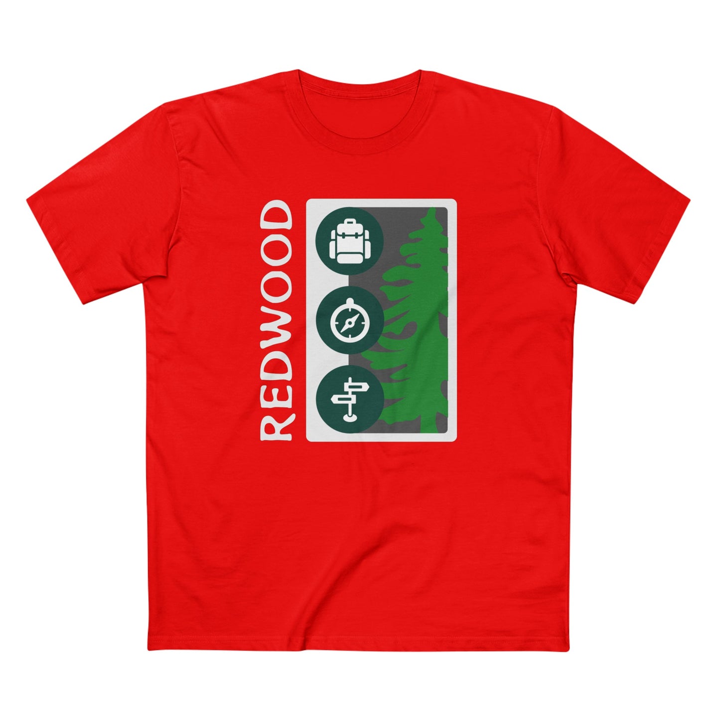 Redwood National Park T-Shirt Tree Graphic