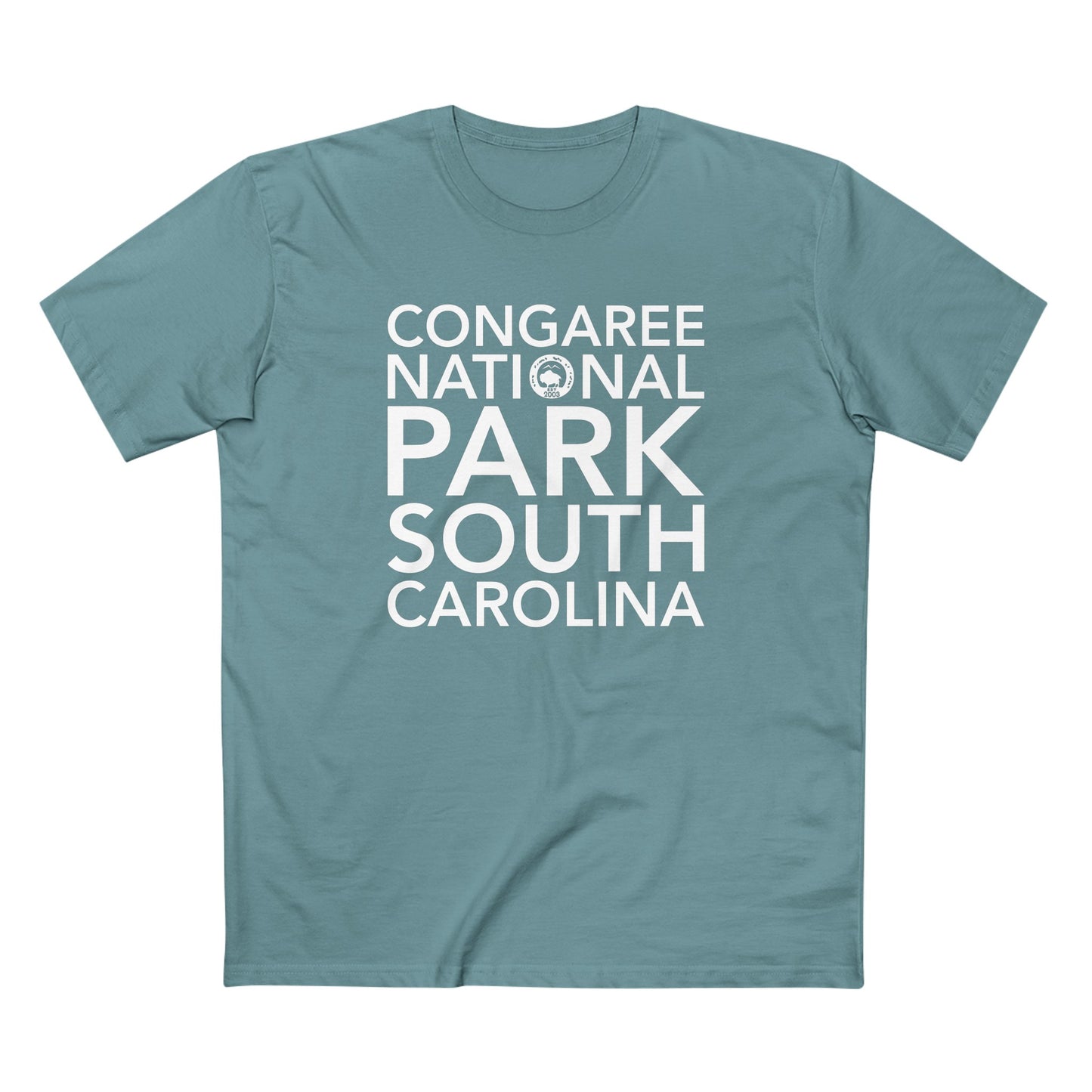 Congaree National Park T-Shirt Block Text