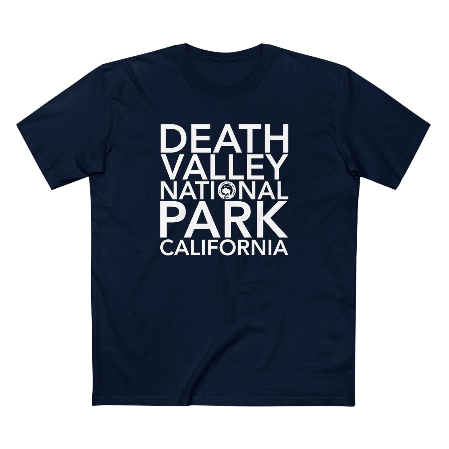 Death Valley National Park T-Shirt Block Text