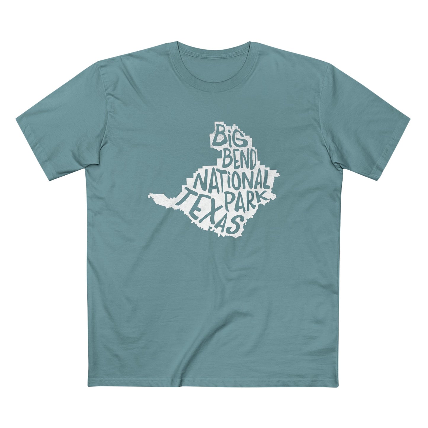 Big Bend National Park T-Shirt - Map
