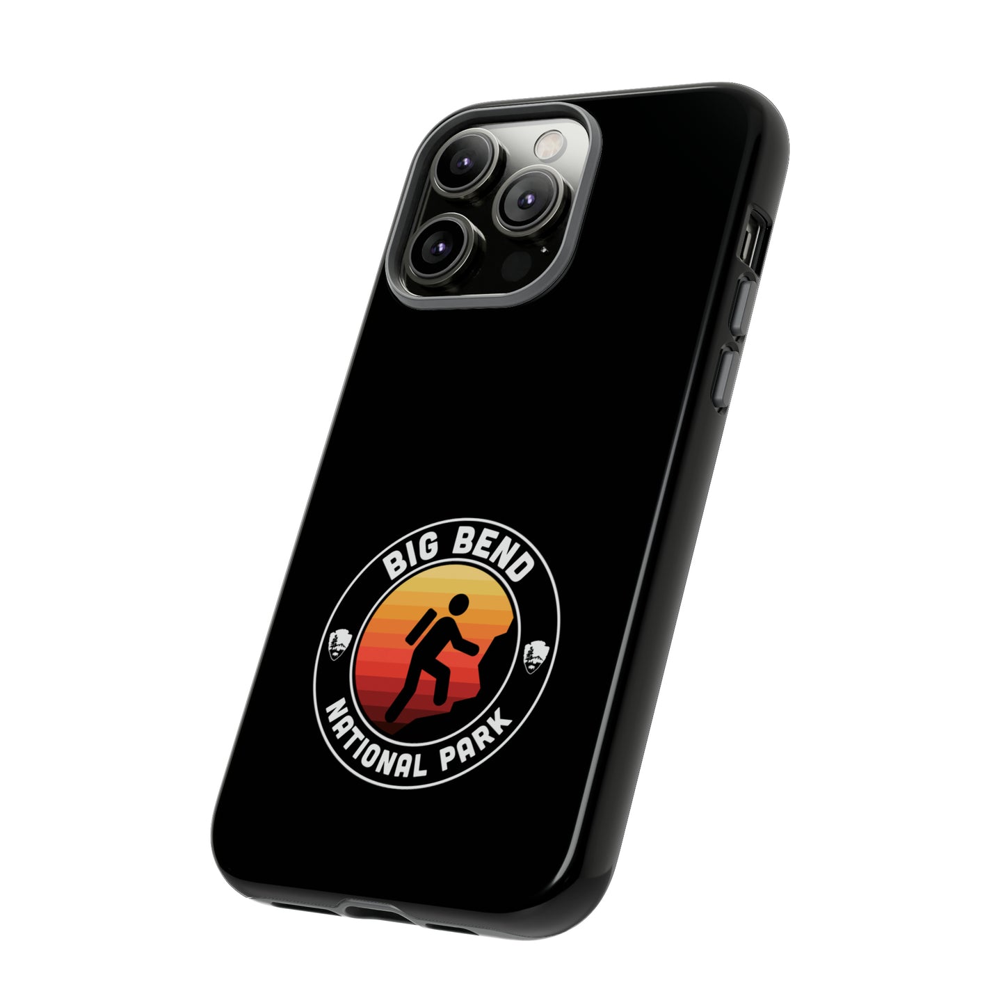 Big Bend National Park Phone Case - Round Emblem Design