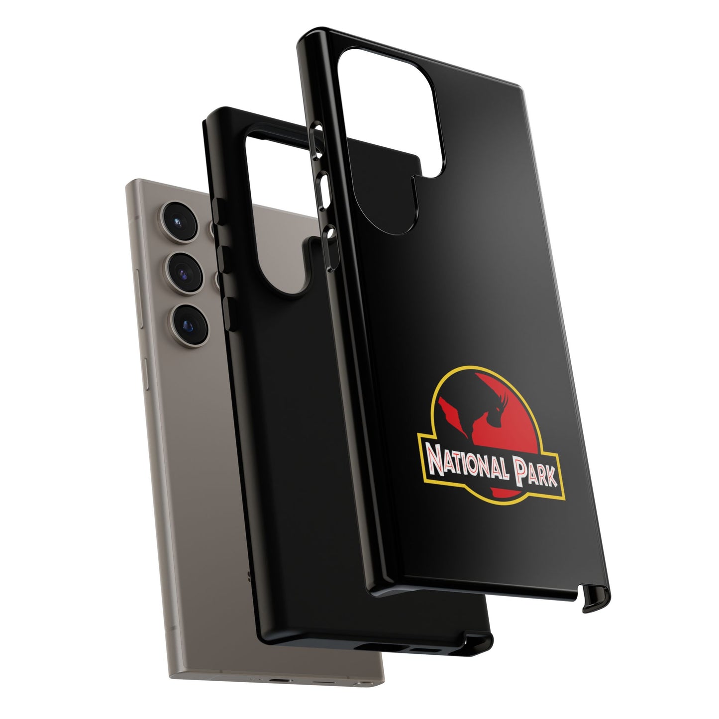 Mountain Goat National Park Phone Case - Parody Logo