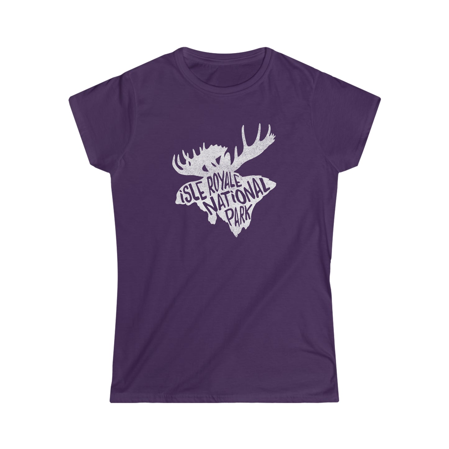 Isle Royale National Park Women's T-Shirt - Moose