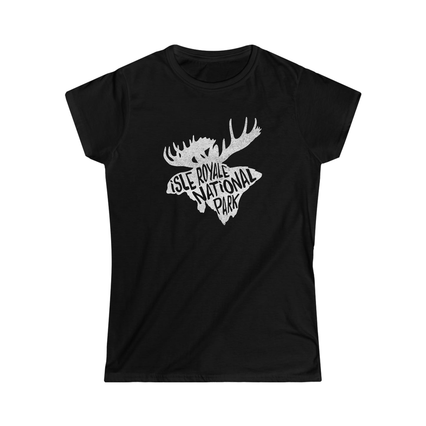 Isle Royale National Park Women's T-Shirt - Moose