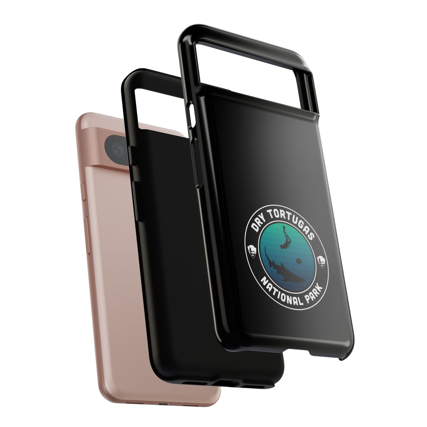 Dry Tortugas National Park Phone Case - Round Emblem Design