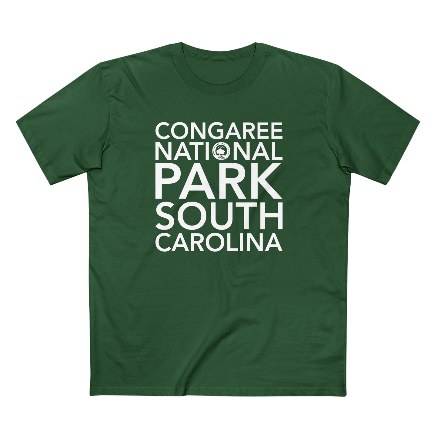 Congaree National Park T-Shirt Block Text
