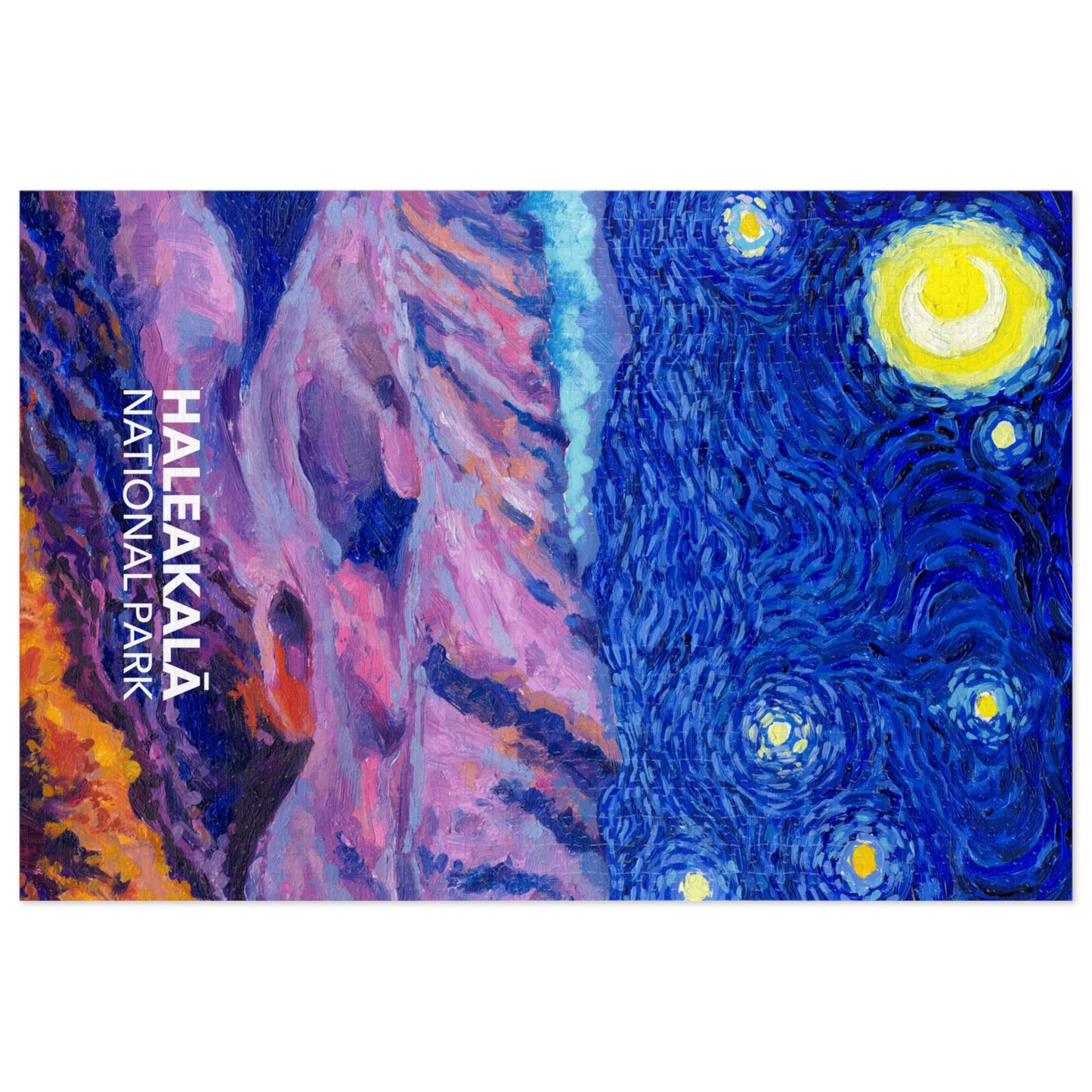 Haleakala National Park Jigsaw Puzzle - The Starry Night