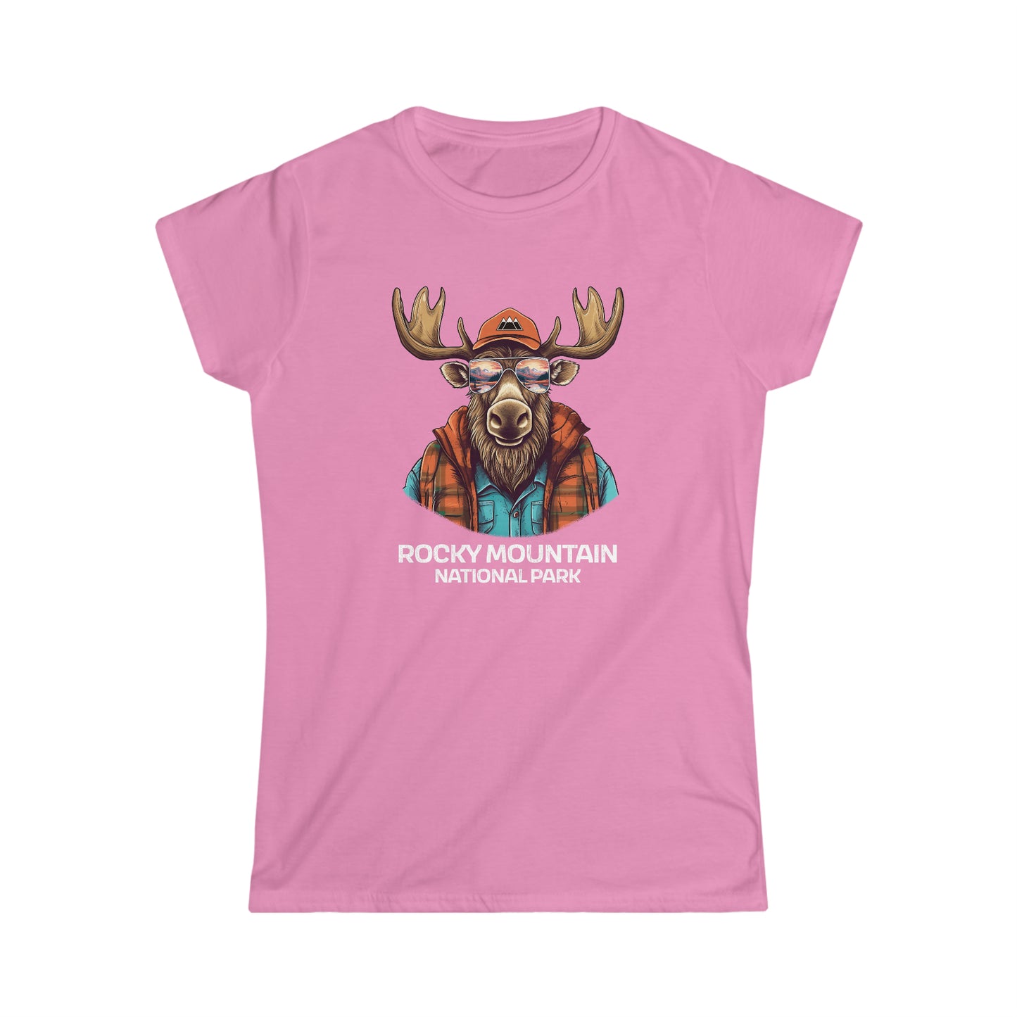 Rocky Mountain National Park Women's T-Shirt - Cool Moose