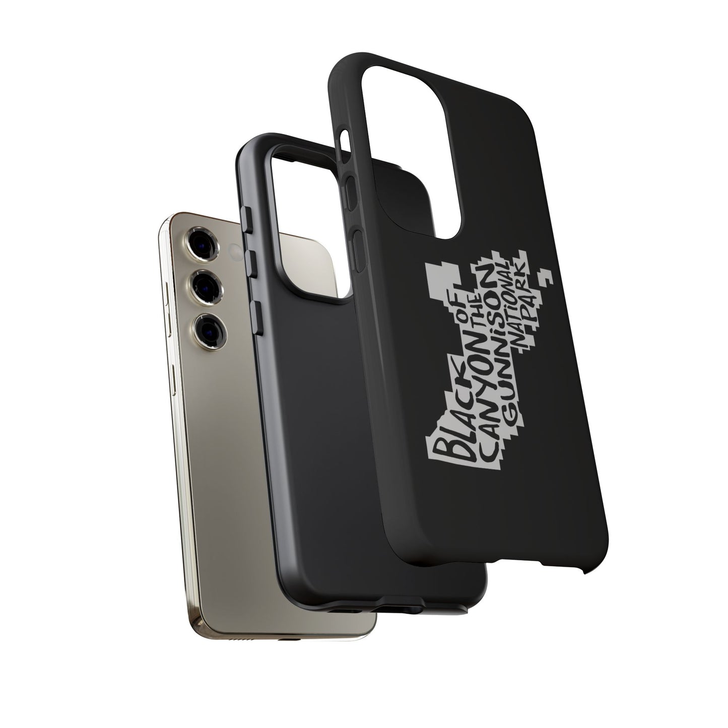 Black Canyon of the Gunnison National Park Phone Case - Map Design