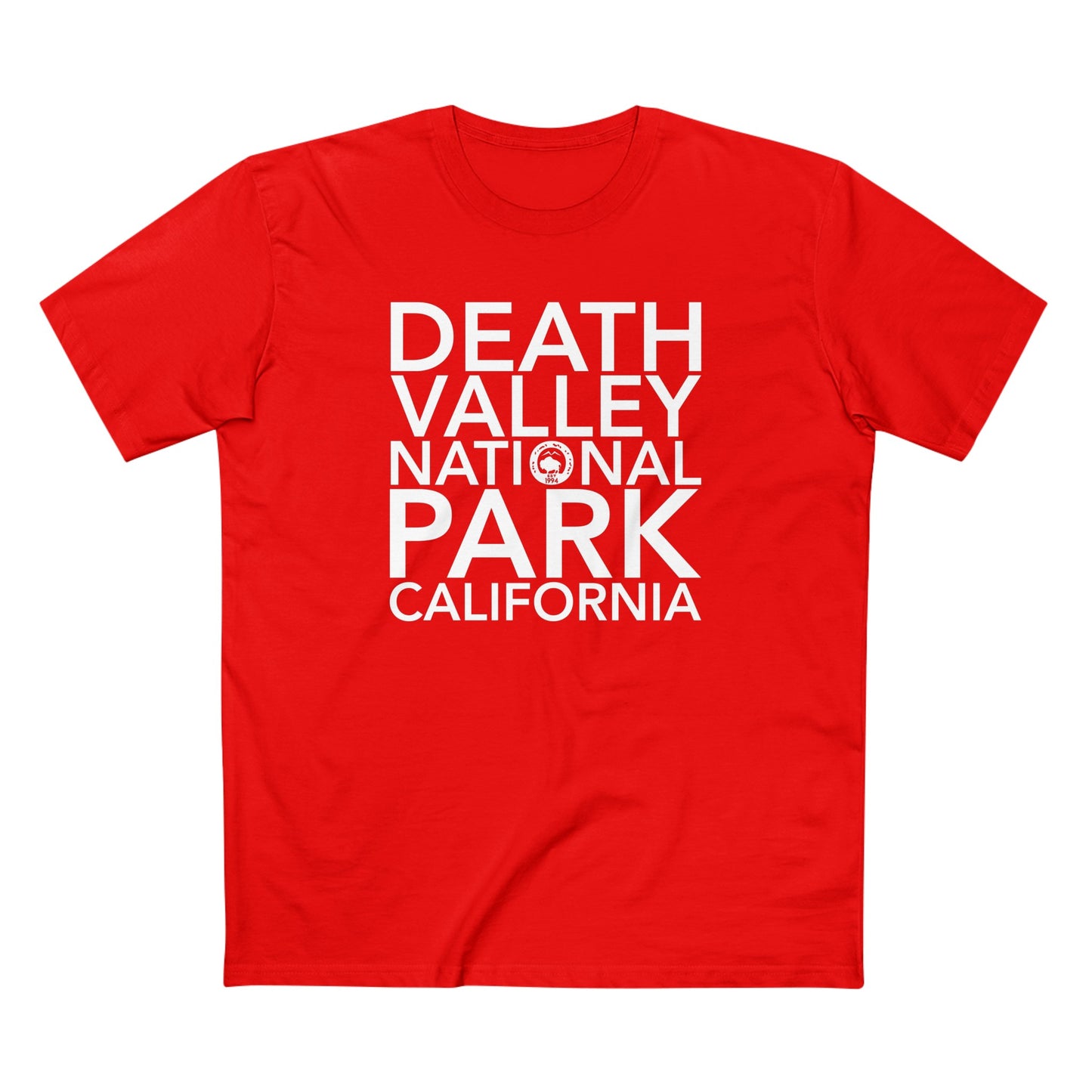 Death Valley National Park T-Shirt Block Text