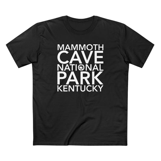 Mammoth Cave National Park T-Shirt Block Text