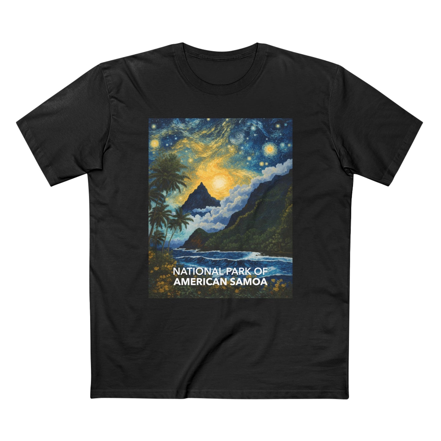National Park of American Samoa T-Shirt - The Starry Night