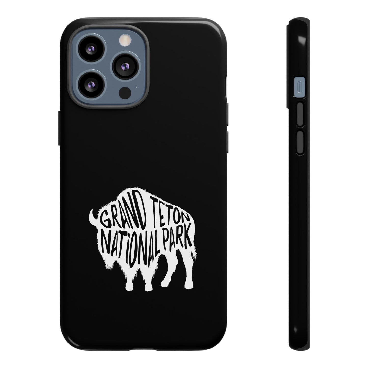 Grand Teton National Park Phone Case - Bison Design