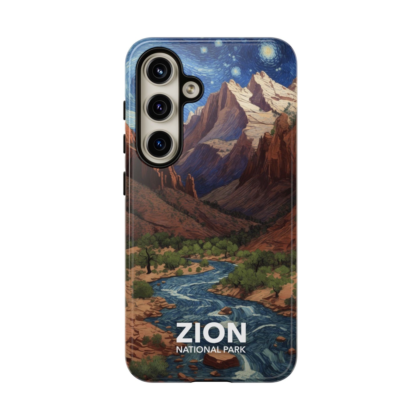 Zion National Park Phone Case - Starry Night
