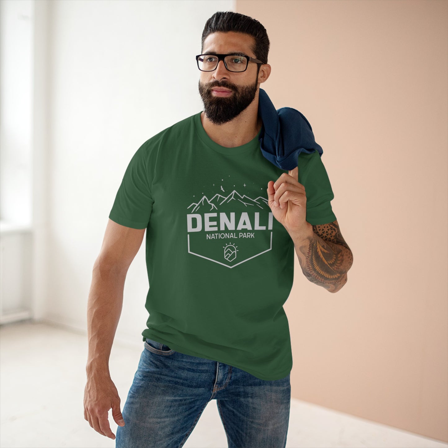 Denali National Park T-Shirt - Mountain Graphic