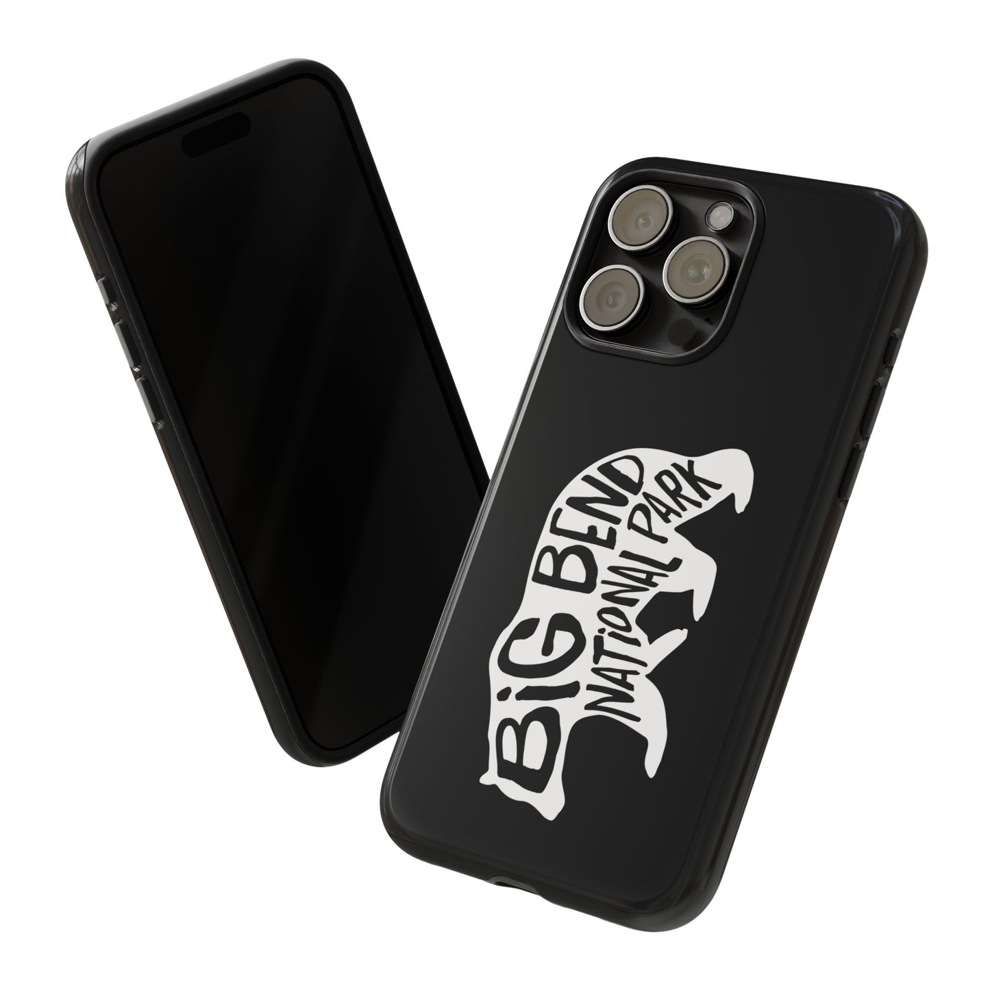 Big Bend National Park Phone Case - Black Bear Design
