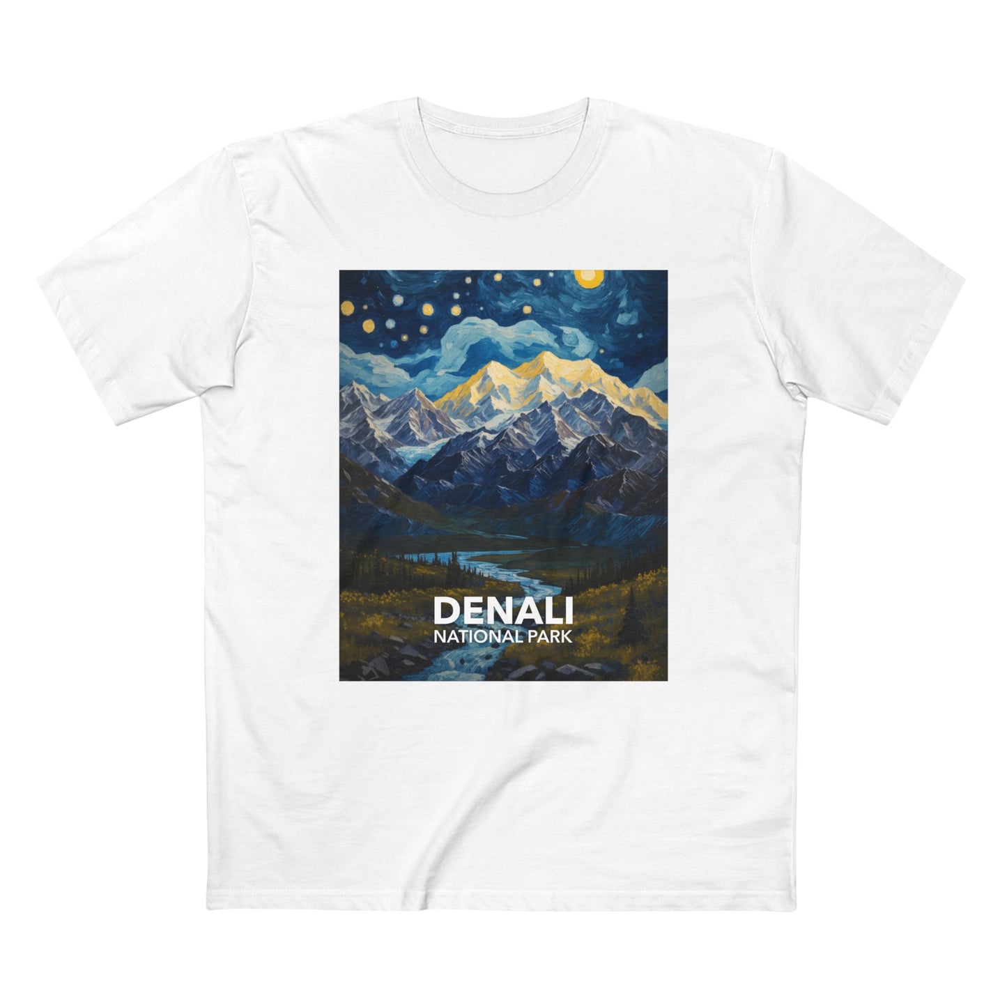 Denali National Park T-Shirt - The Starry Night