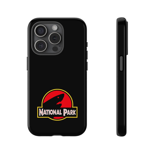 Shark National Park Phone Case - Parody Logo