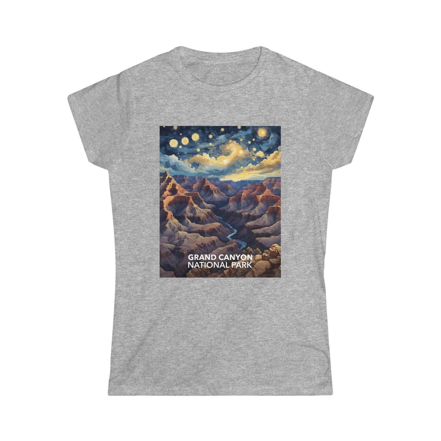 Grand Canyon National Park T-Shirt - Women's Starry Night
