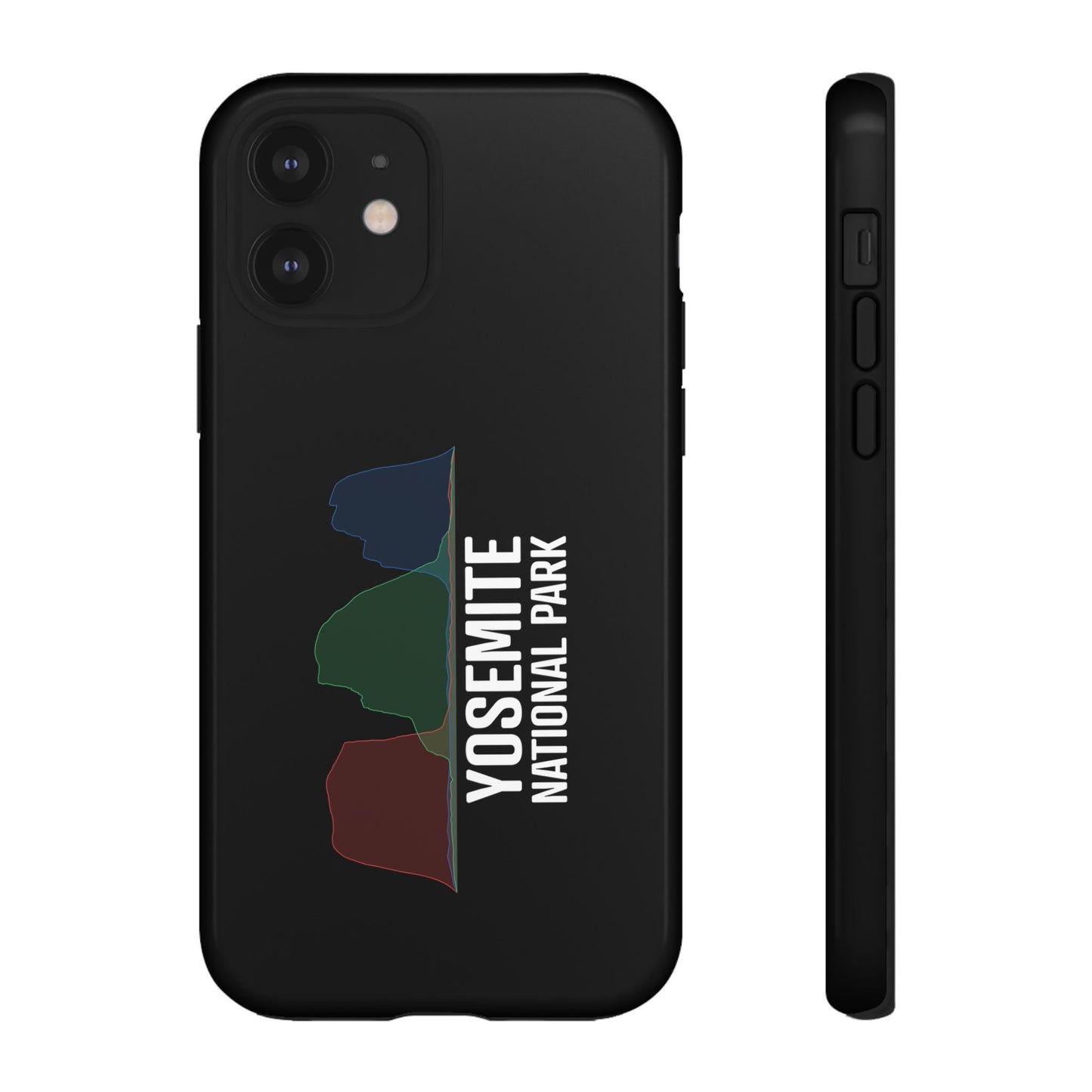 Yosemite National Park Phone Case - Histogram Design