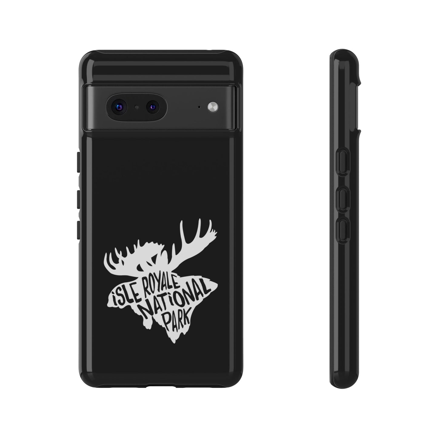 Isle Royale National Park Phone Case - Moose Design