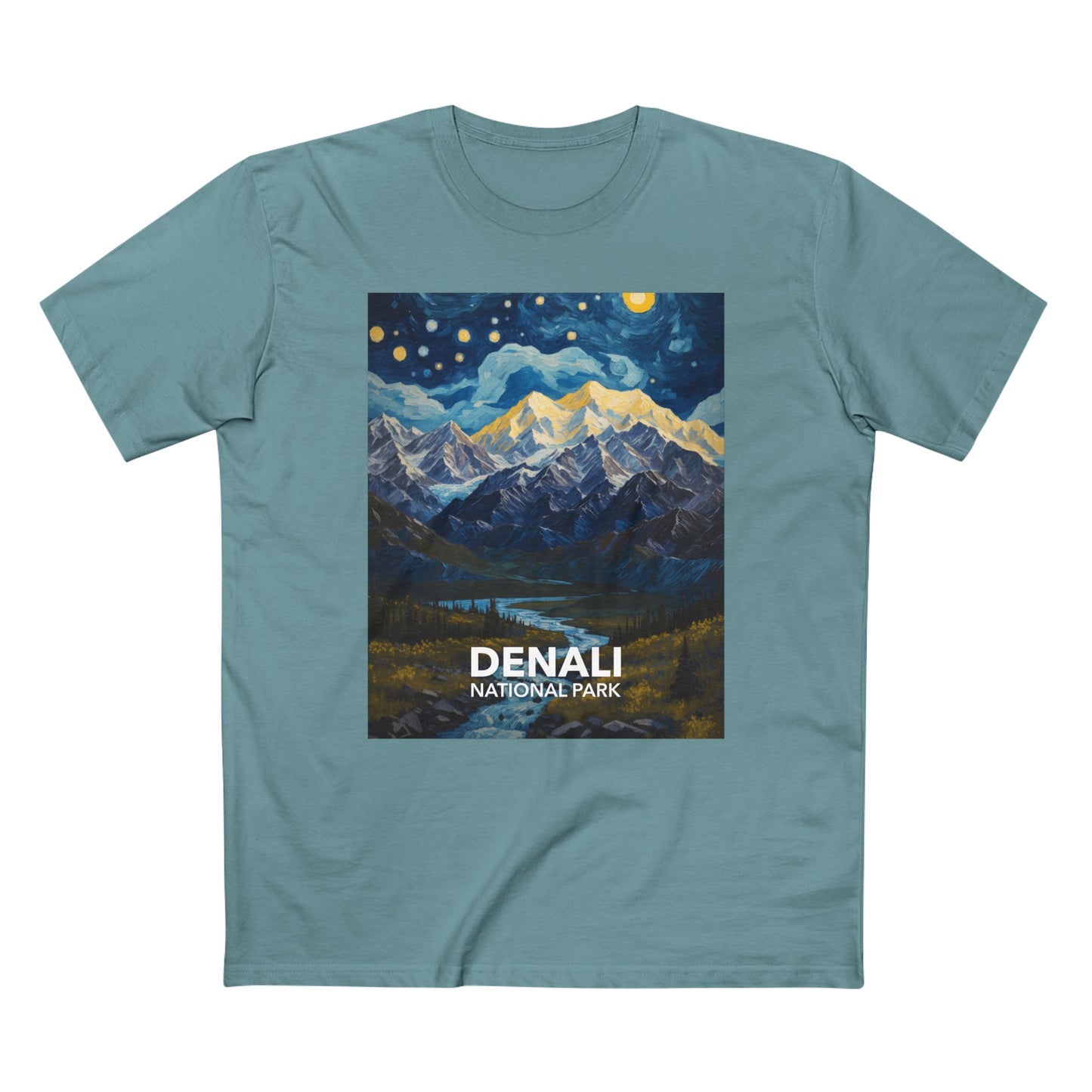 Denali National Park T-Shirt - The Starry Night