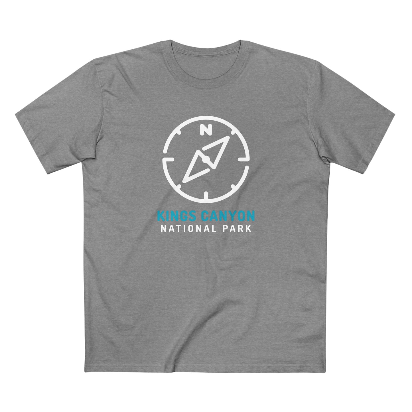 Kings Canyon National Park T-Shirt Compass Design