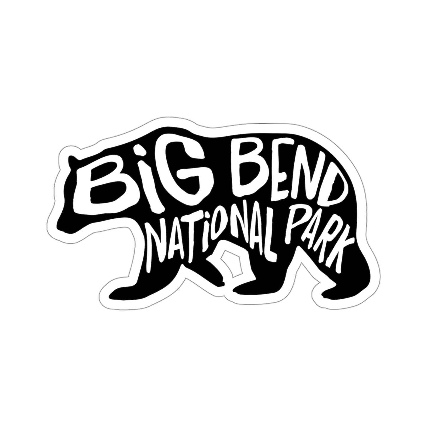 Big Bend National Park Sticker - Black Bear