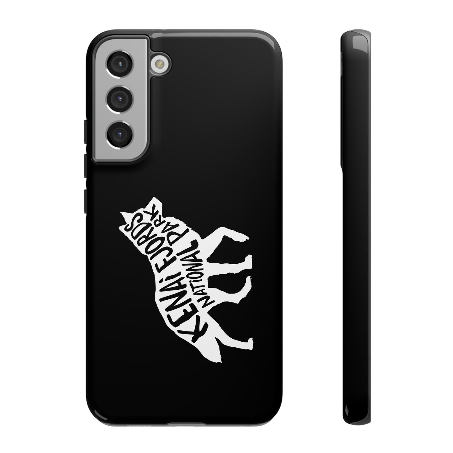 Kenai Fjords National Park Phone Case - Wolf Design