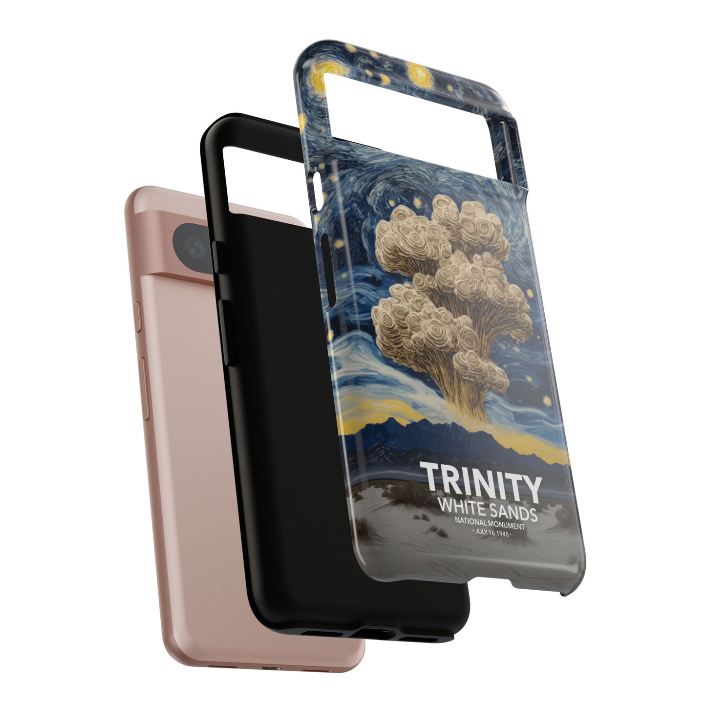 White Sands National Park Phone Case - Starry Night Trinity Test
